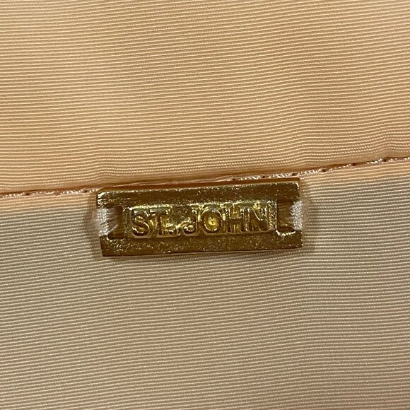 St. John Peach Lightweight Jacket Size M - Picture 9 of 9